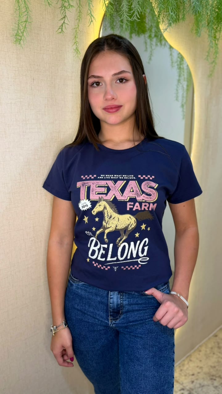 Camiseta Feminina Texas Farm