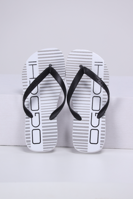 Chinelo Masculino Ogochi Estampado Branco