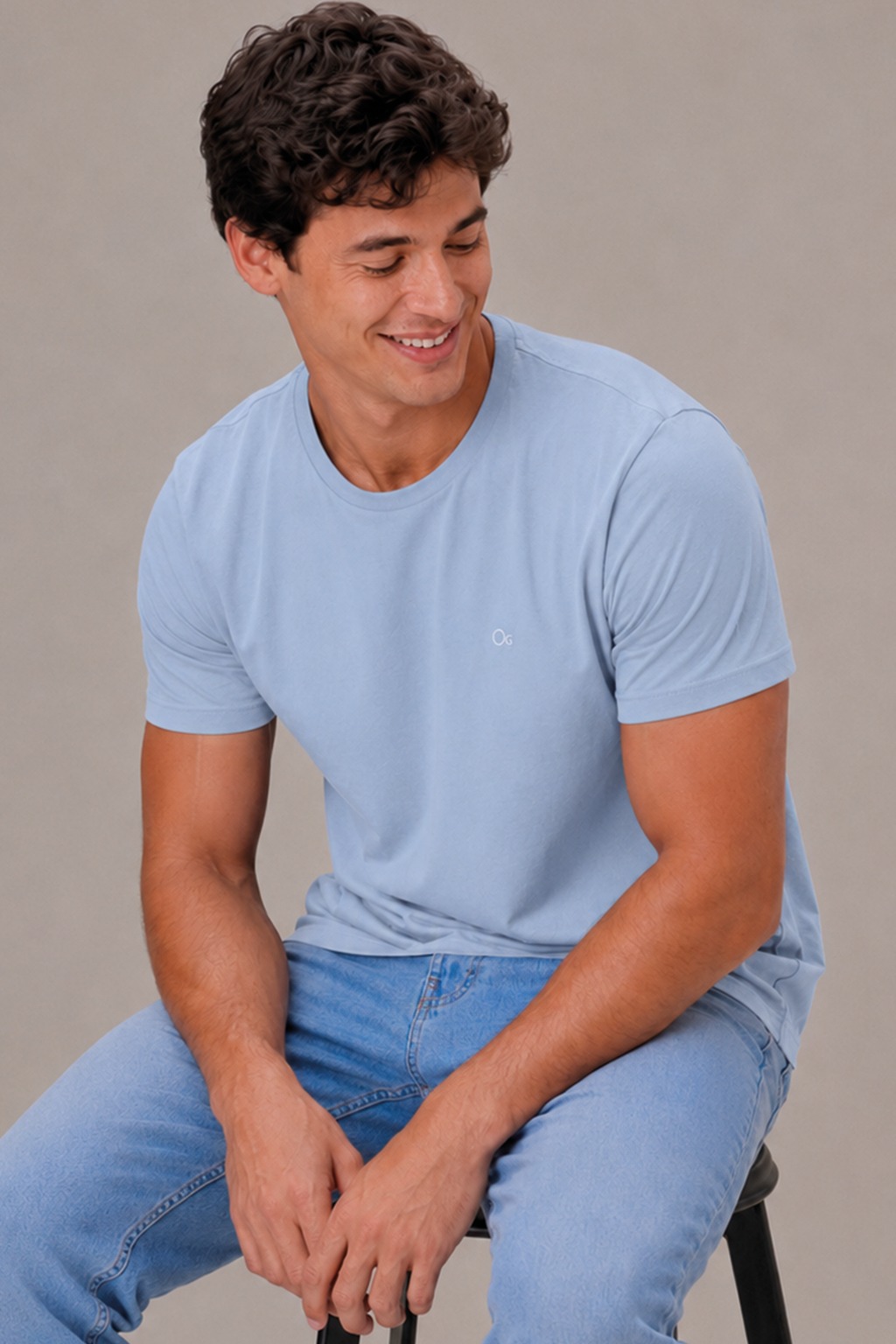 Camiseta Básica Masculina Ogochi
