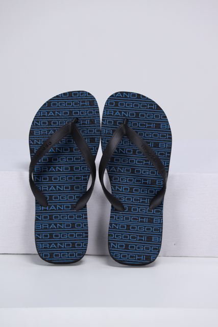 Chinelo Masculino Ogochi Estampado Preto