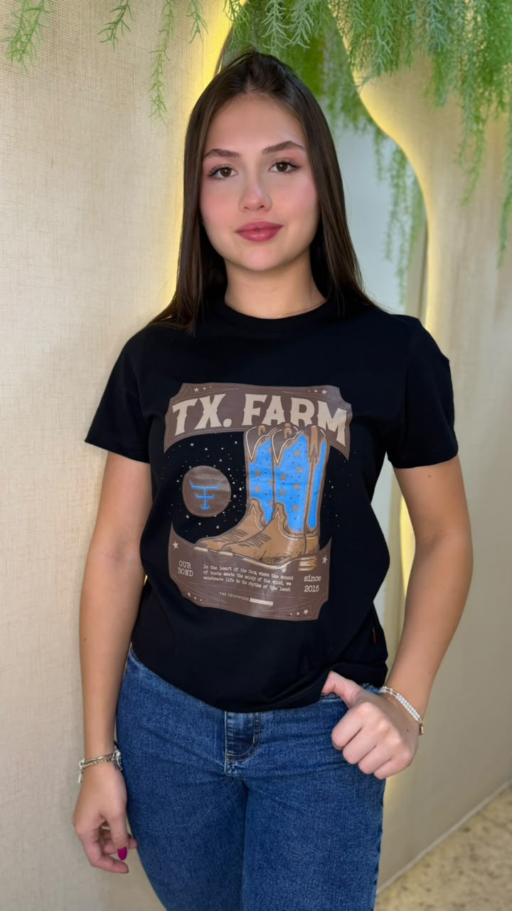 Camiseta Feminina Texas Farm